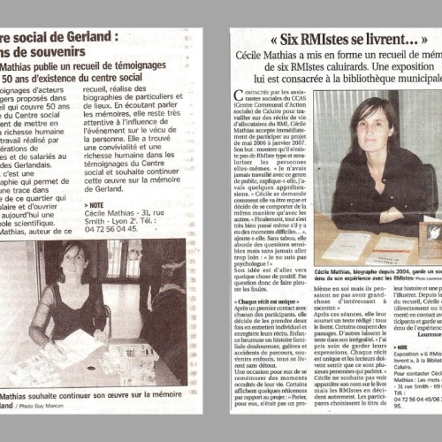 Cécile Mathias, biographe à Lyon